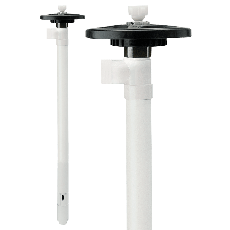 Accumulator Drum pumps - concentrated acids and alkalis